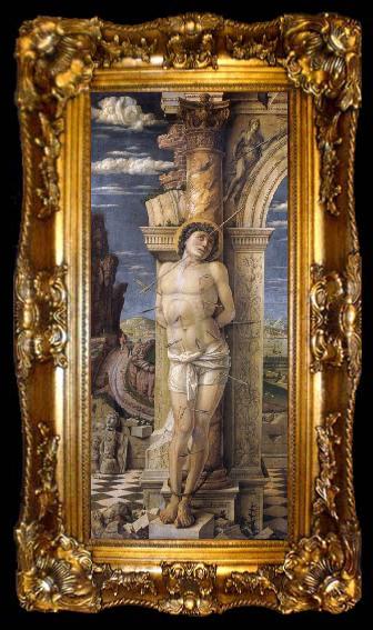 framed  Andrea Mantegna St Sebastian, ta009-2